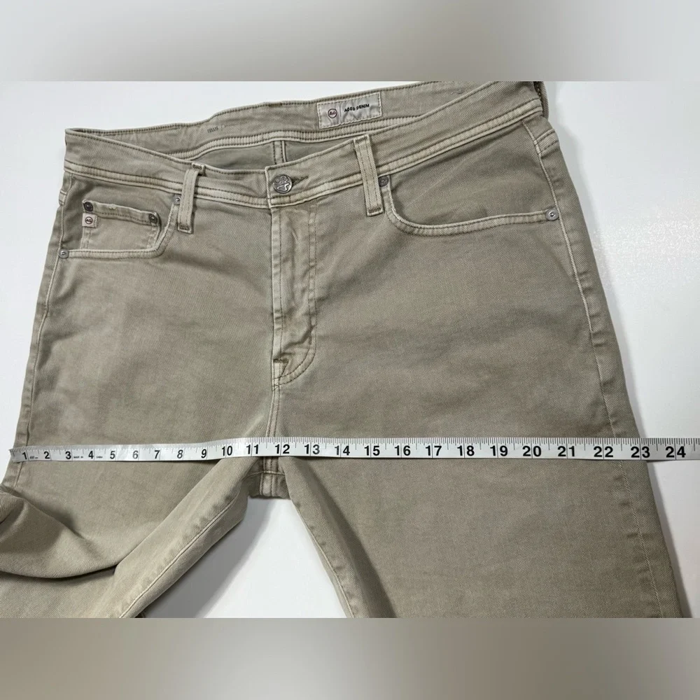 AG Adriano Goldschmied Men's Beige Jeans - Picture 10 of 14